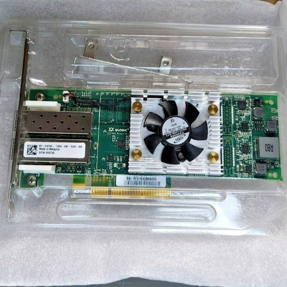 HP Hpe QLogic QLE2662 HD8310405-02 16Gbps Dual-Port Network Adapter HBA - New